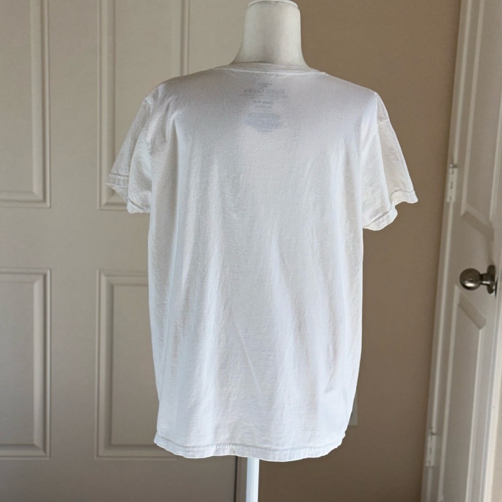 100% Cotton USA White Patriotic Unisex T-Shirt Size XL (16/18) - Picture 7 of 10